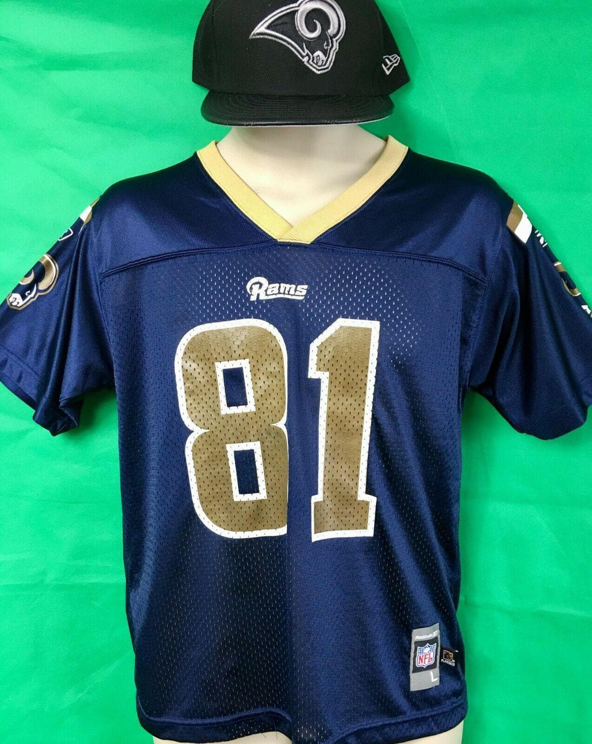 NFL Los Angeles Rams Torry Holt #81 Jersey Youth Large 14-16