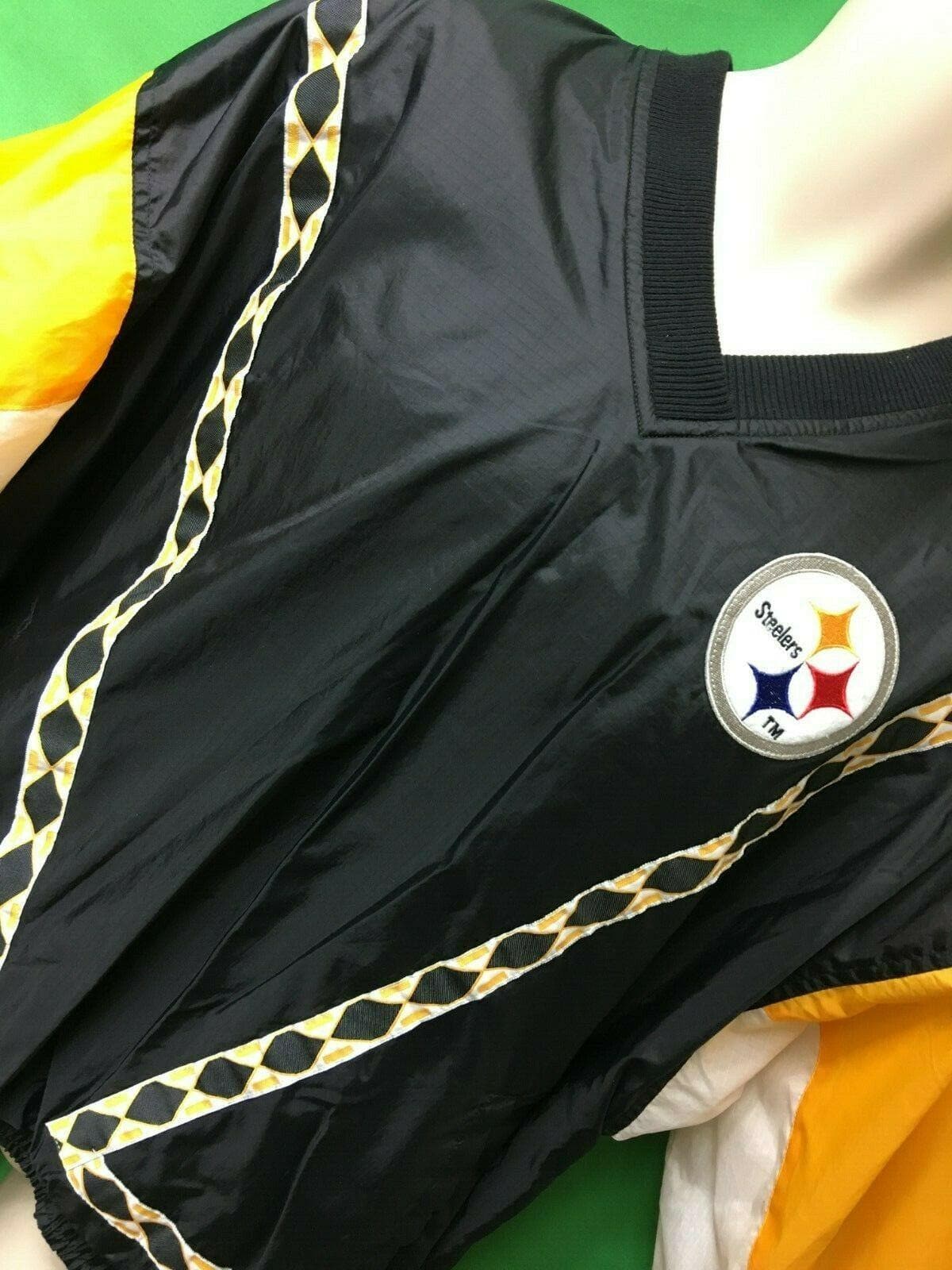 NFL Pittsburgh Steelers USG Vintage Windproof Pullover Men's Large