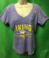 NFL Minnesota Vikings Heathered Purple T-Shirt Women's Medium NWT