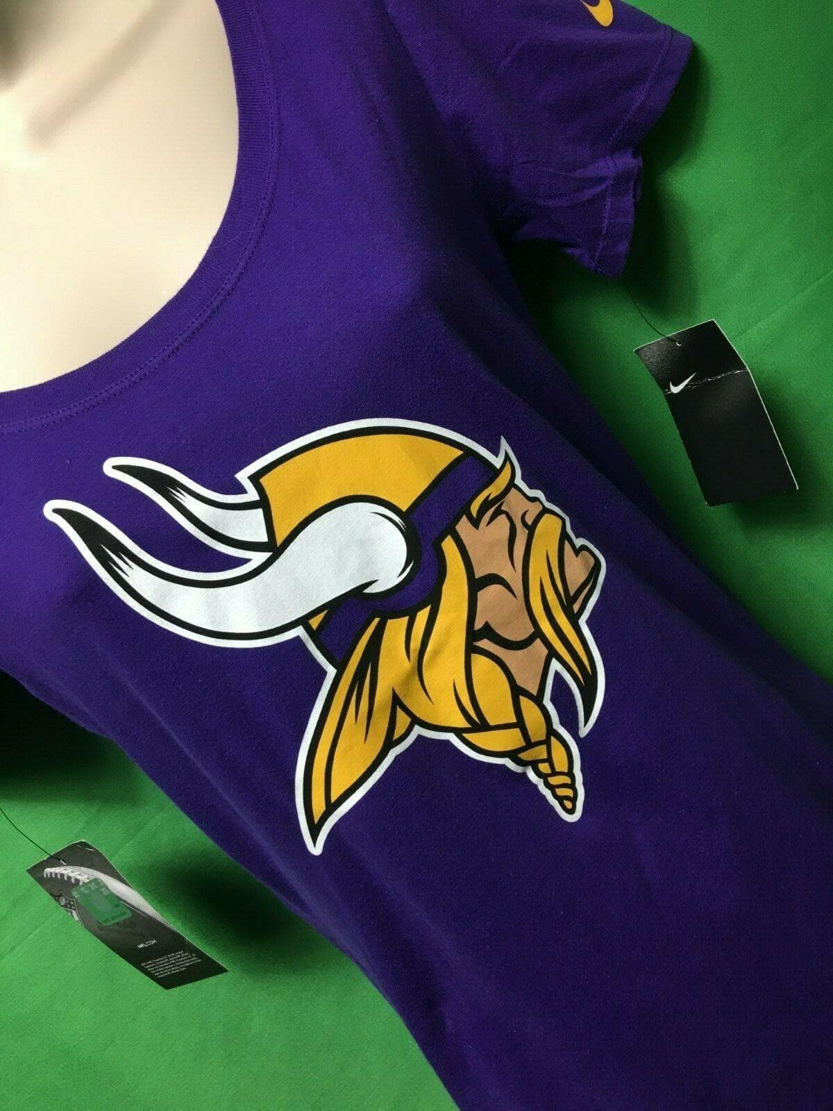 NFL Minnesota Vikings Deep Purple T-Shirt Women's X-Small NWT