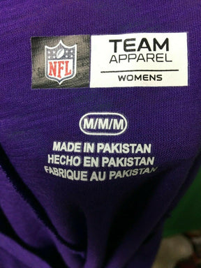 NFL Minnesota Vikings Deep Purple T-Shirt Uneven Hem Women's Medium NWT
