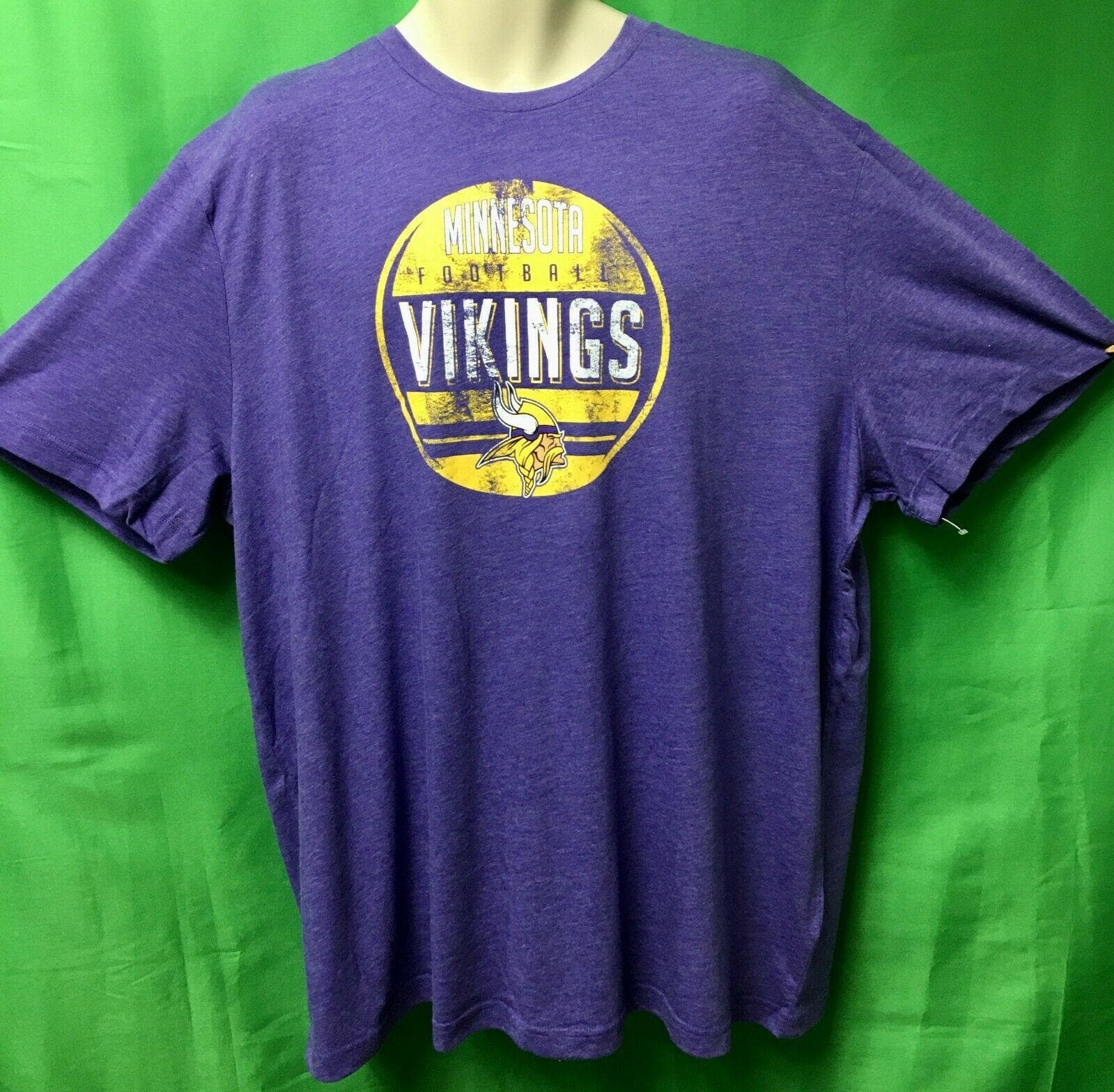 NFL Minnesota Vikings Weathered Logo T-Shirt Men's 3X-Large NWT