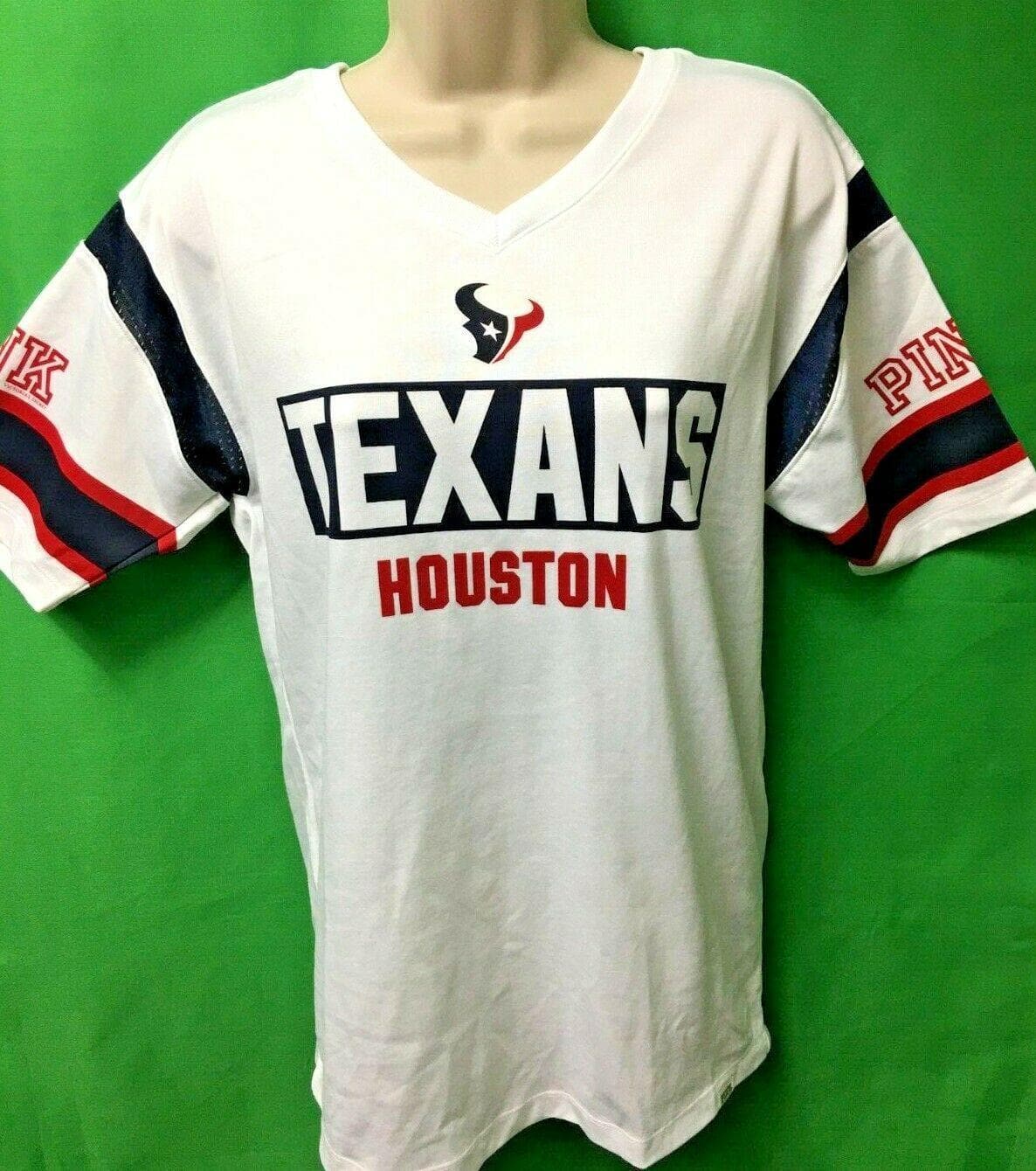 NFL Houston Texans Victoria's Secret PINK T-Shirt Women's X-Small
