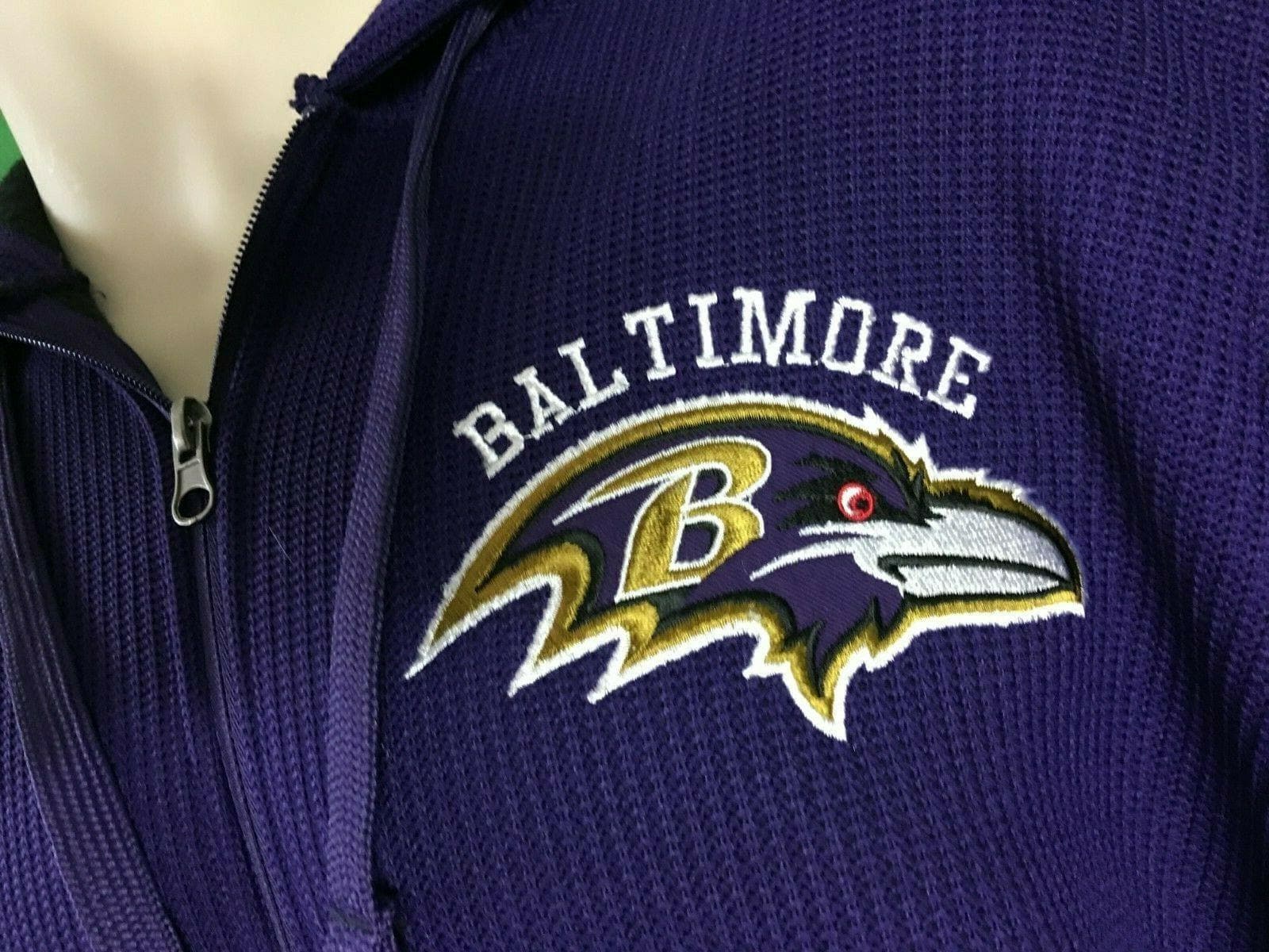 NFL Baltimore Ravens GIII by Carl Banks Field Goal Jacket Men's Medium NWT