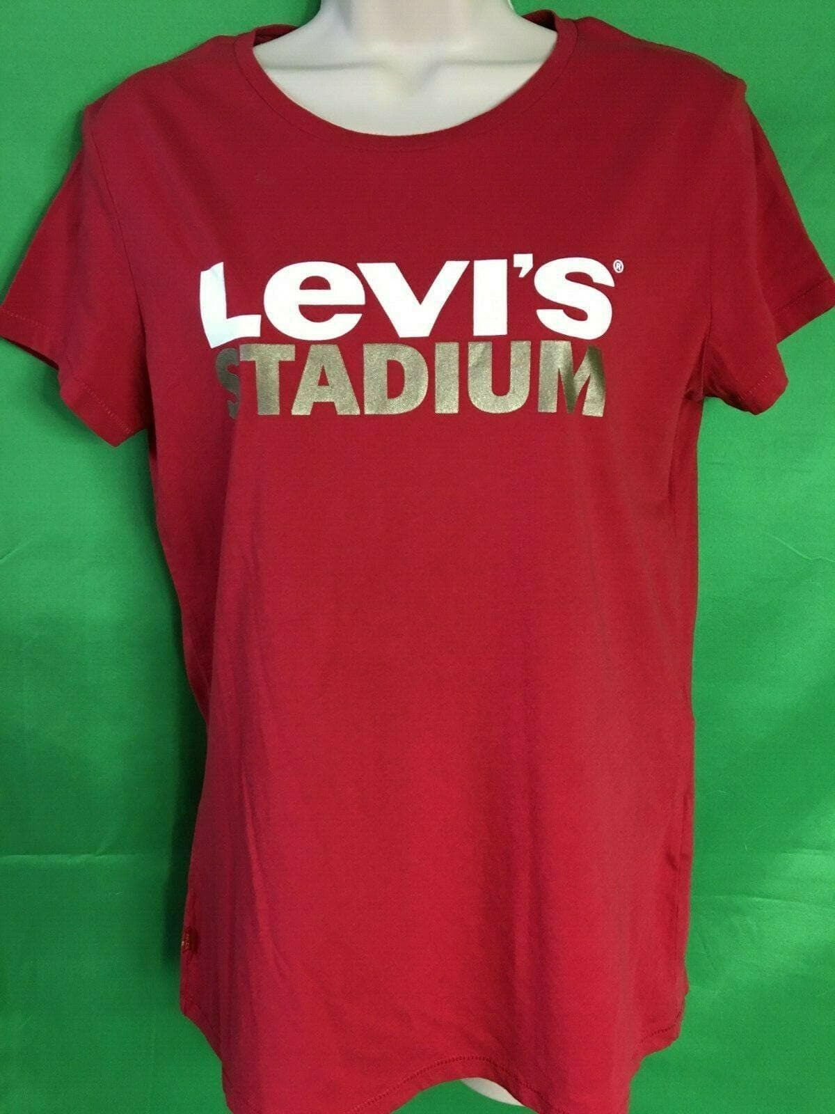 NFL San Francisco 49ers Levi's Stadium T-Shirt Women's Large NWT