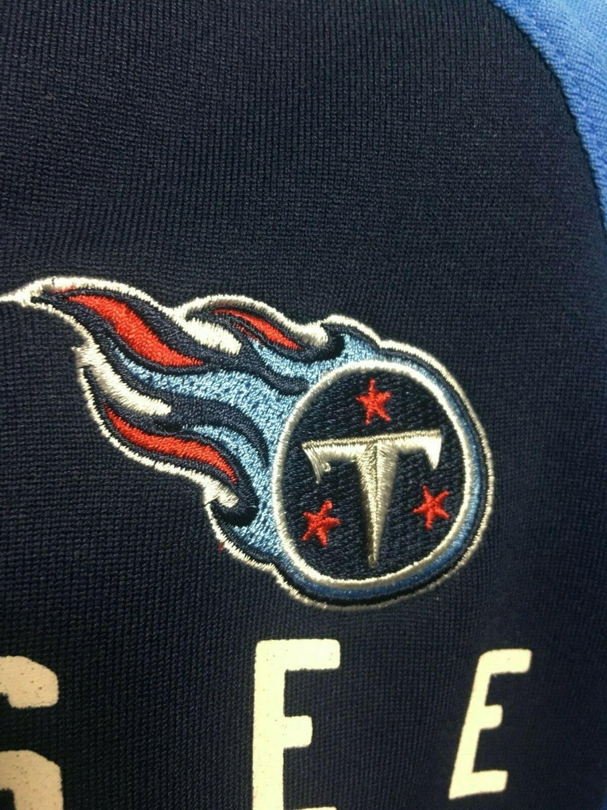 NFL Tennessee Titans Hands High Full Zip Hoodie Men's Large NWT