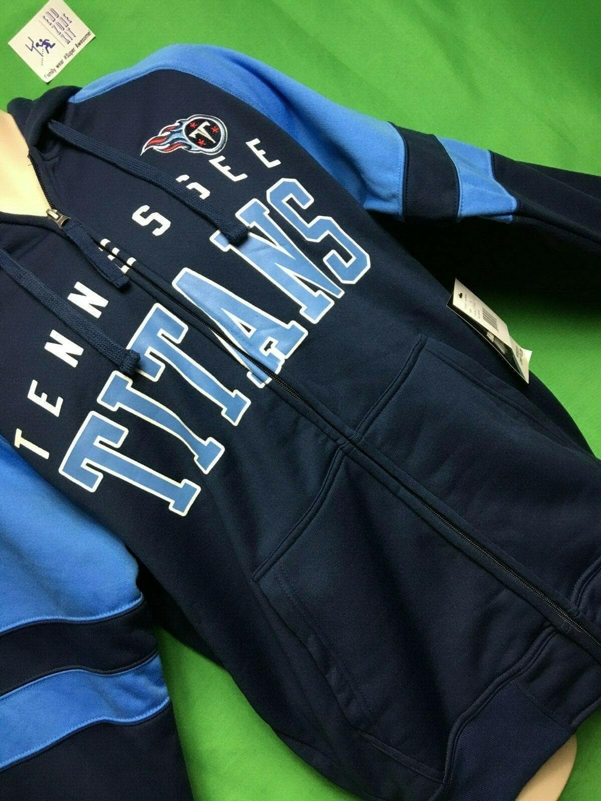 NFL Tennessee Titans Hands High Full Zip Hoodie Men's Large NWT