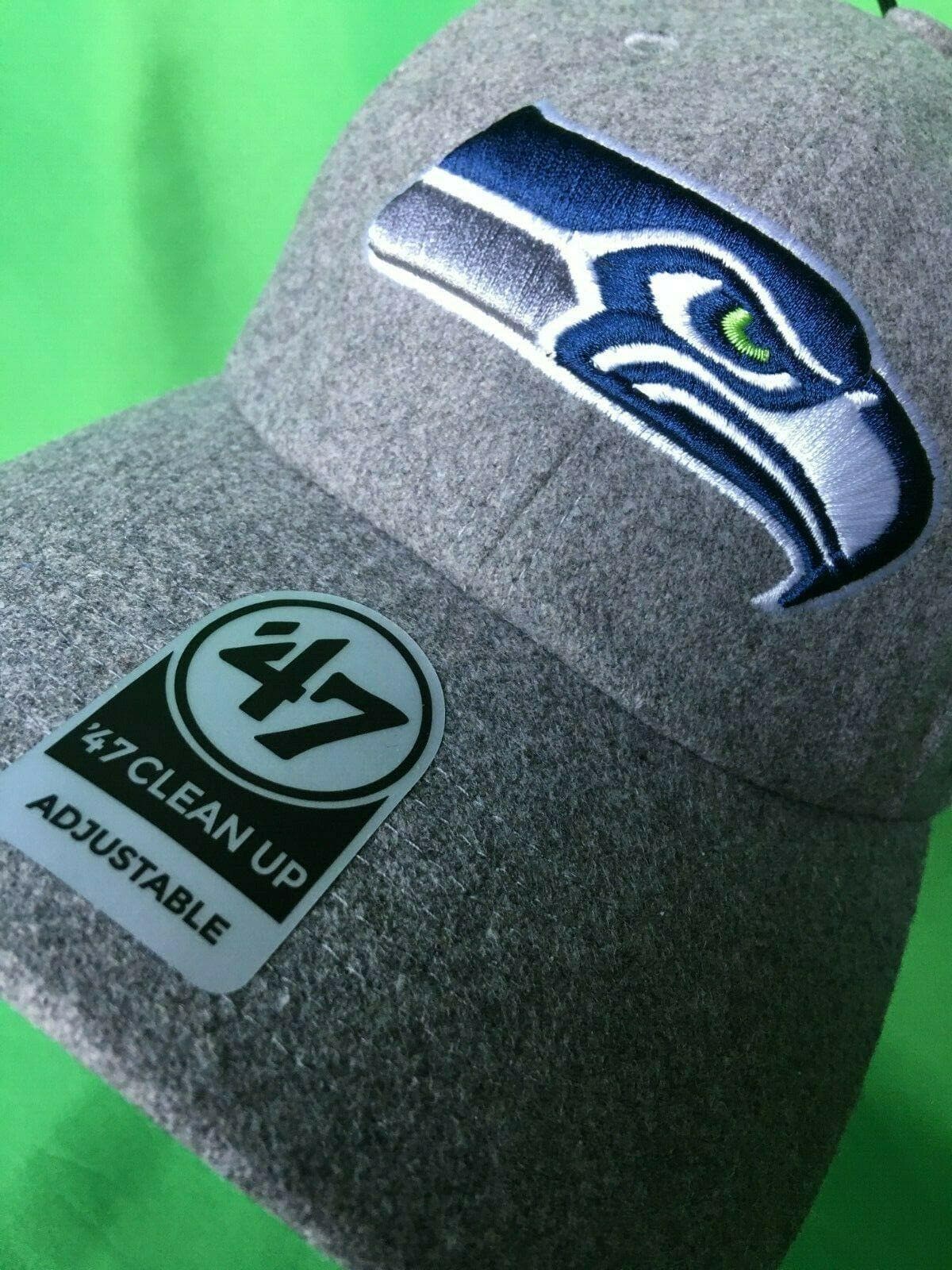 NFL Seattle Seahawks '47 Cleanup Grey Flannel Hat/Cap OSFM NWT