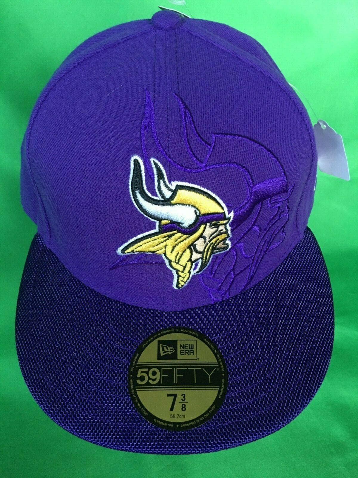 NFL Minnesota Vikings New Era 59FIFTY Hat/Cap 7-3/8 NWT