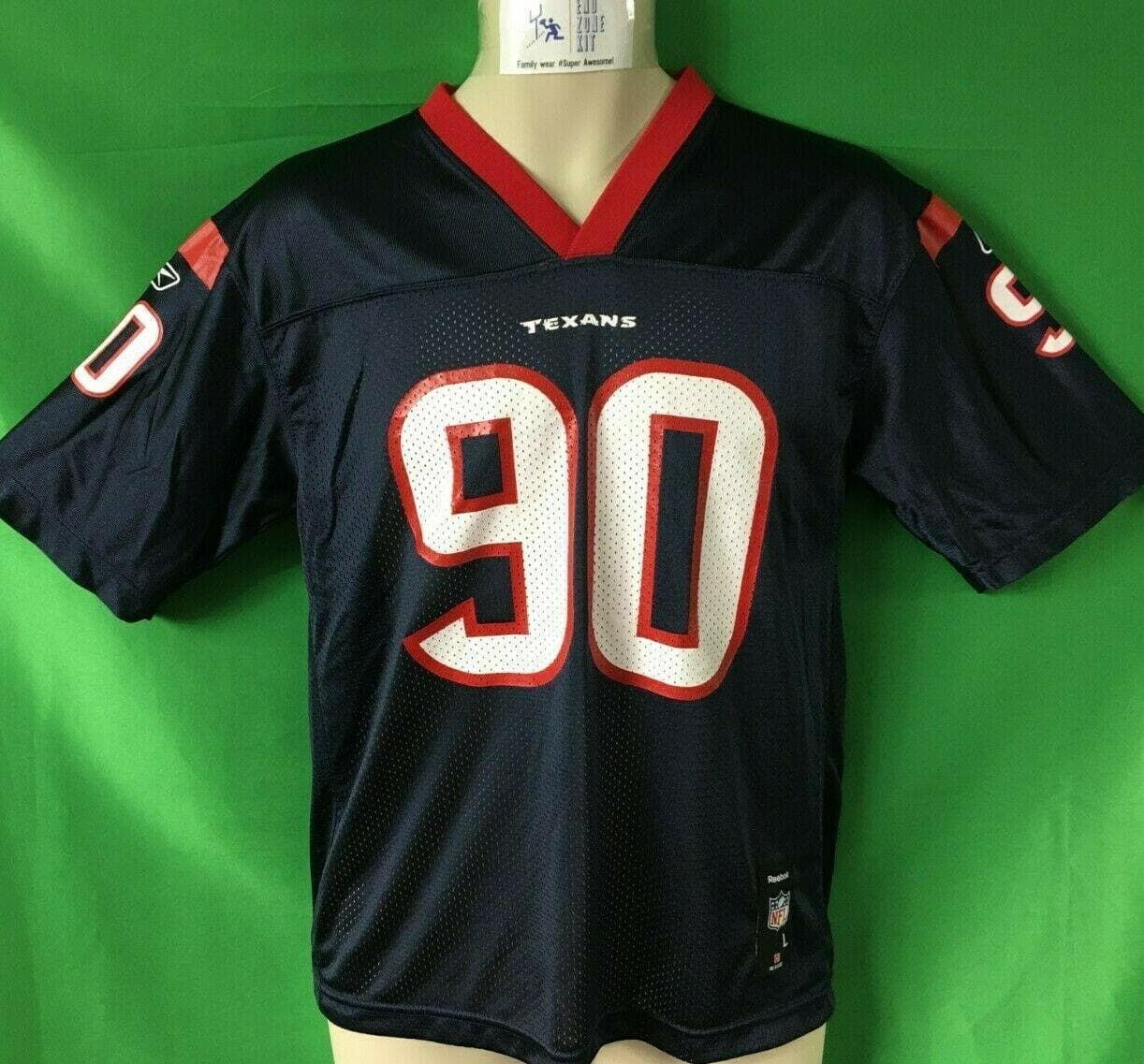NFL Houston Texans Mario Williams #90 Jersey Youth Large 14-16