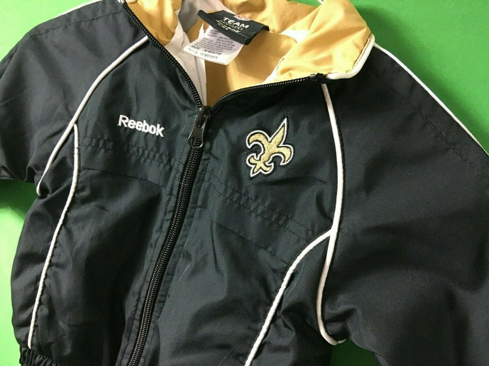 NFL New Orleans Saints Full-Zip Jacket 18 Months