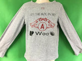 NCAA Arkansas Razorbacks Grey L/S T-Shirt Girls' Small 6