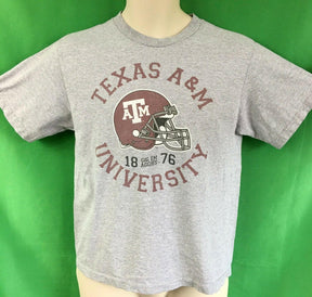 NCAA Texas A&M Aggies Grey Heathered T-Shirt Youth Large 14-16