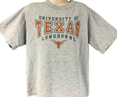 NCAA Texas Longhorns Heathered Grey T-Shirt Youth Small 6-8