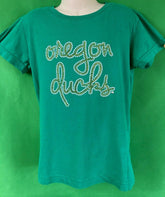 NCAA Oregon Ducks Beaded Girls' T-Shirt Youth Medium 10
