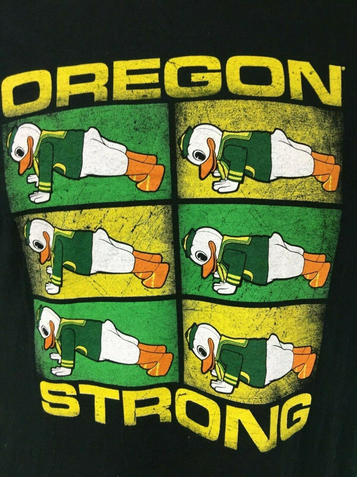 NCAA Oregon Ducks Graphic "Oregon Strong" T-Shirt Youth X-Large 18-20