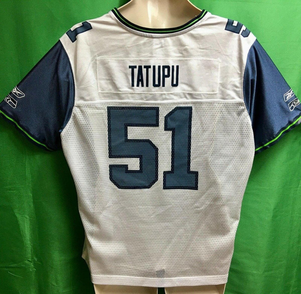 NFL Seattle Seahawks Lofa Tatupu #51 Jersey Women's 2X-Large