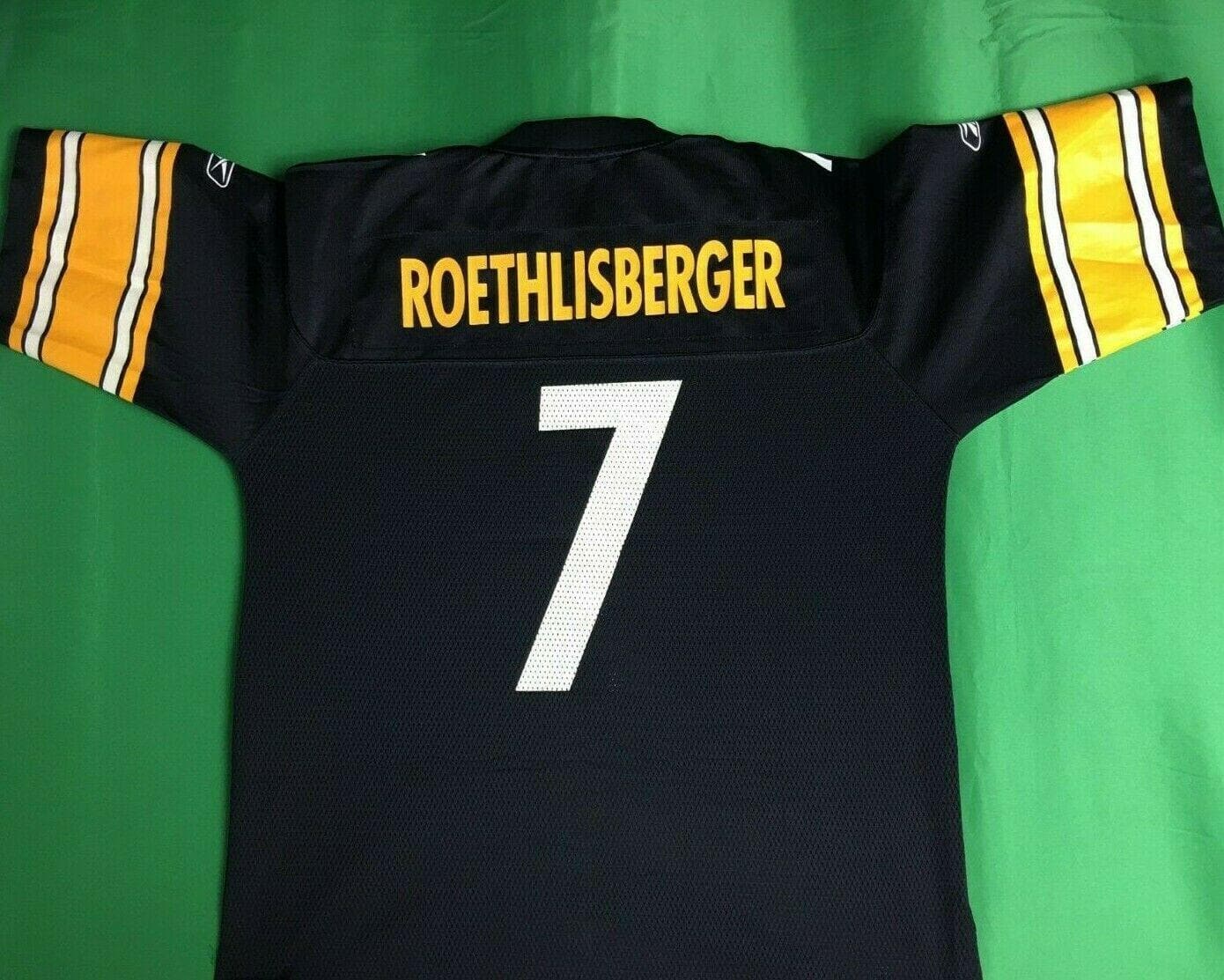 NFL Pittsburgh Steelers Ben Roethisberger #7 Jersey Men's Large
