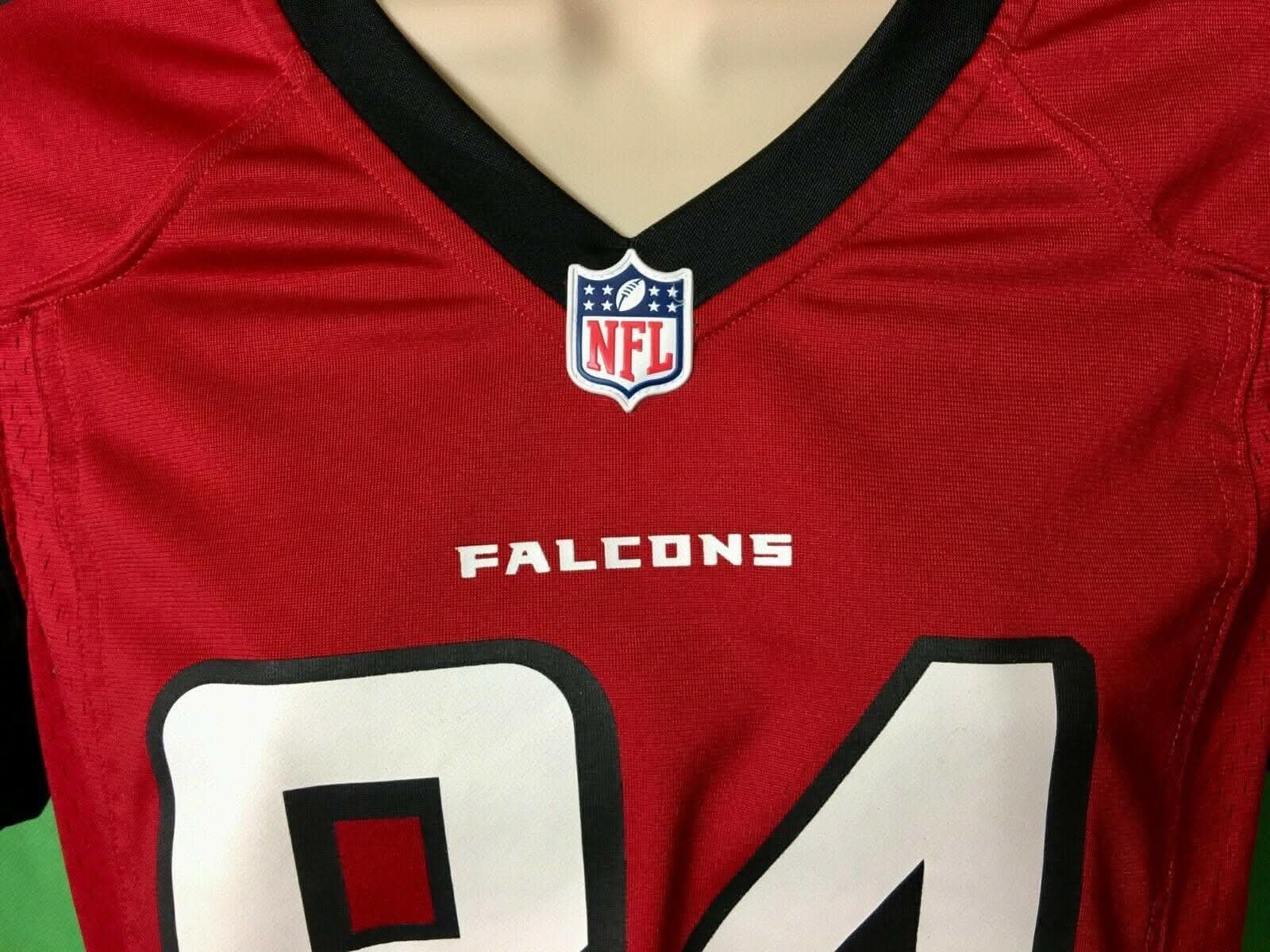 NFL Atlanta Falcons Roddy White #84 Game Jersey Women's Large