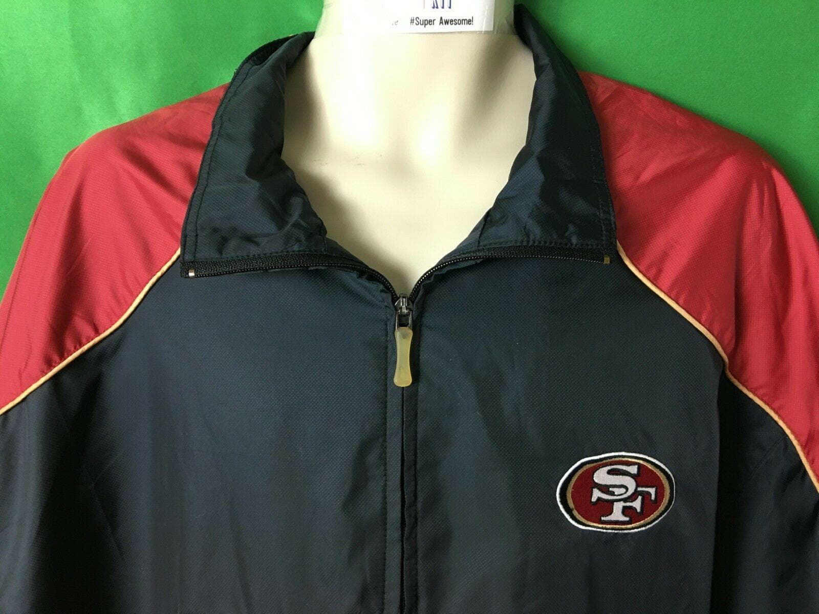NFL San Francisco 49ers Reebok Pullover Windproof Jacket Men's X-Large