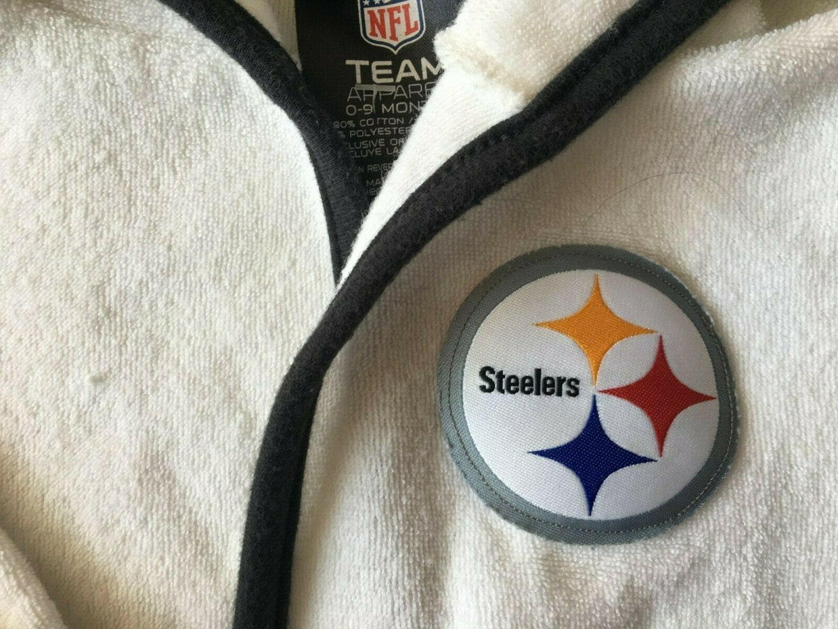 NFL Pittsburgh Steelers Terrycloth Dressing Gown 0-9 Months