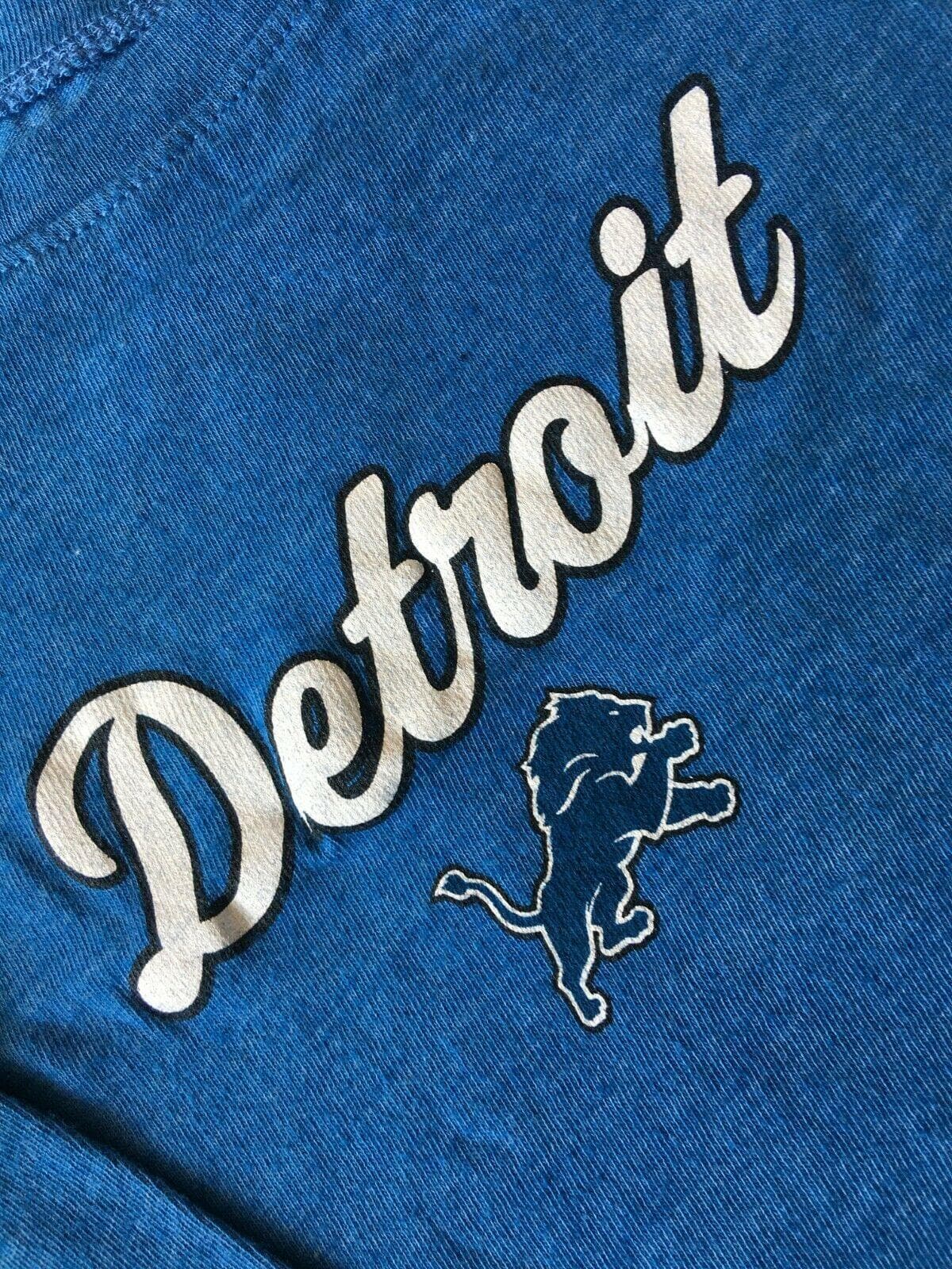 NFL Detroit Lions Blue L/S T-Shirt 12-18 Months