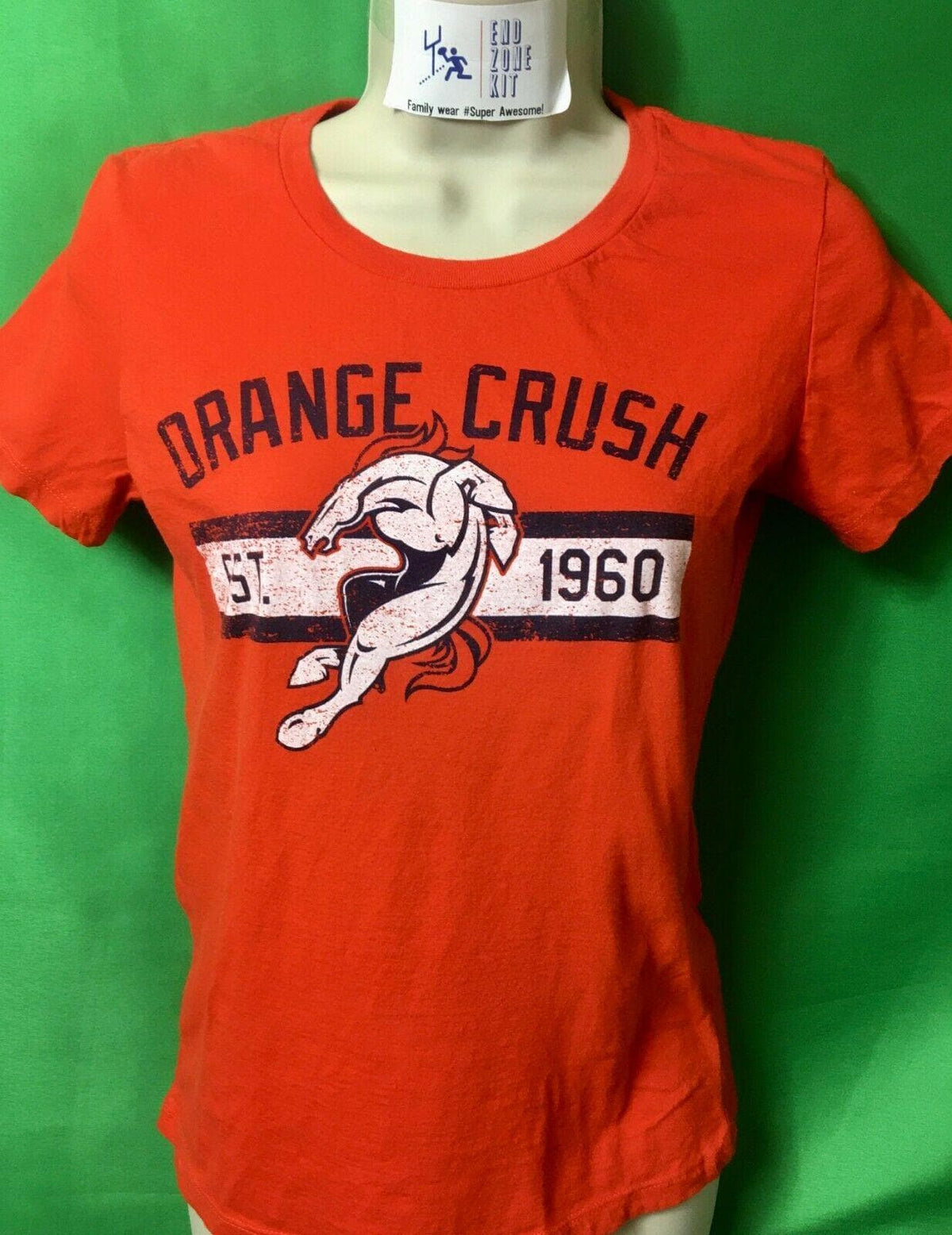 NFL Denver Broncos Orange Crush T-Shirt Women's Small