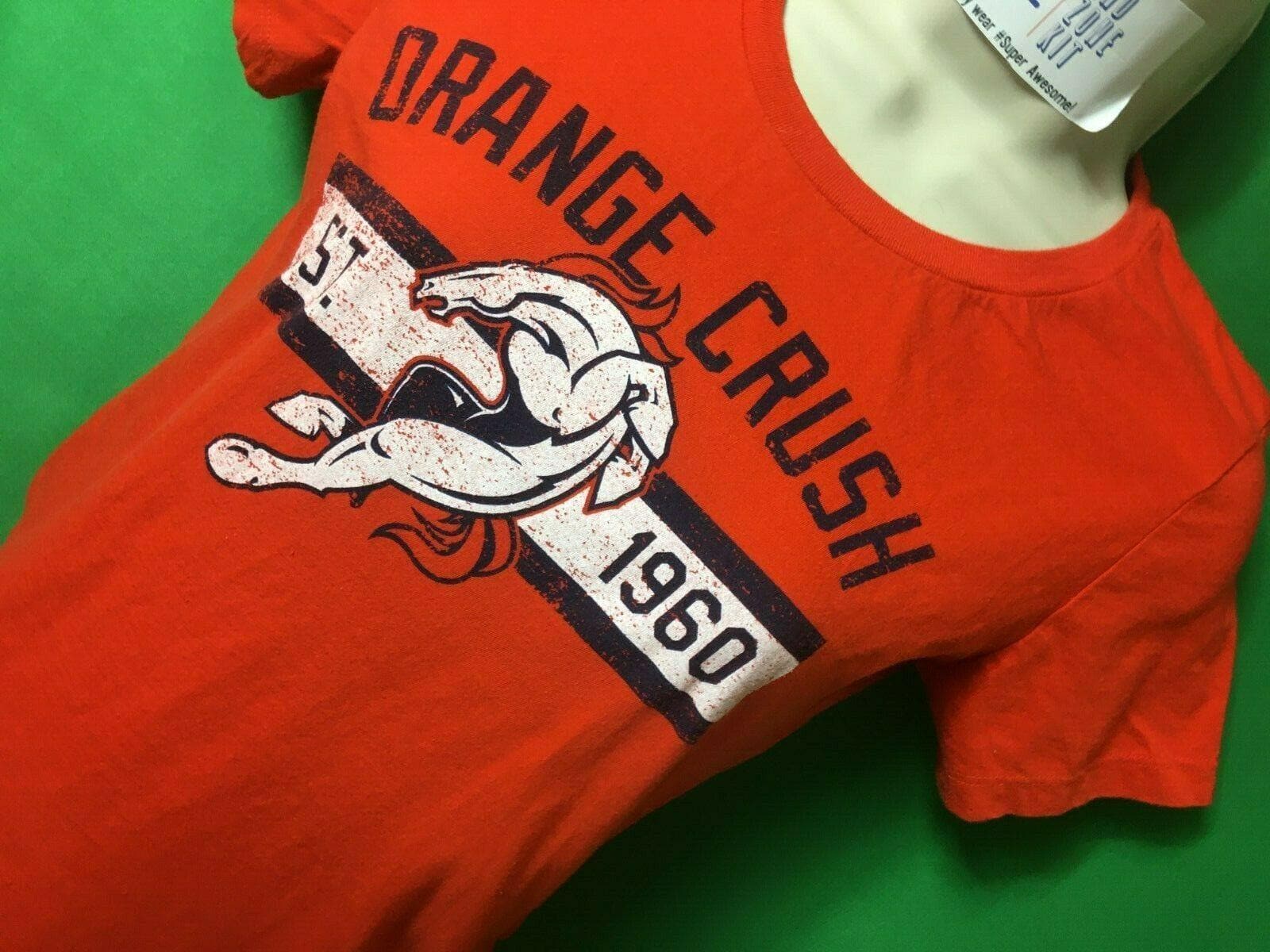 NFL Denver Broncos Orange Crush T-Shirt Women's Small