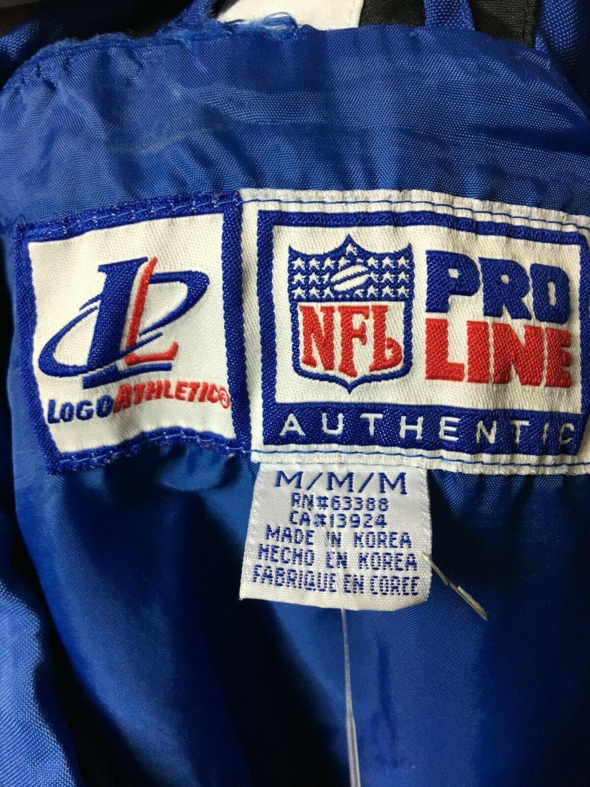 NFL Indianapolis Colts Logo Athletic Pro Line Vintage Windbreaker Men's Medium