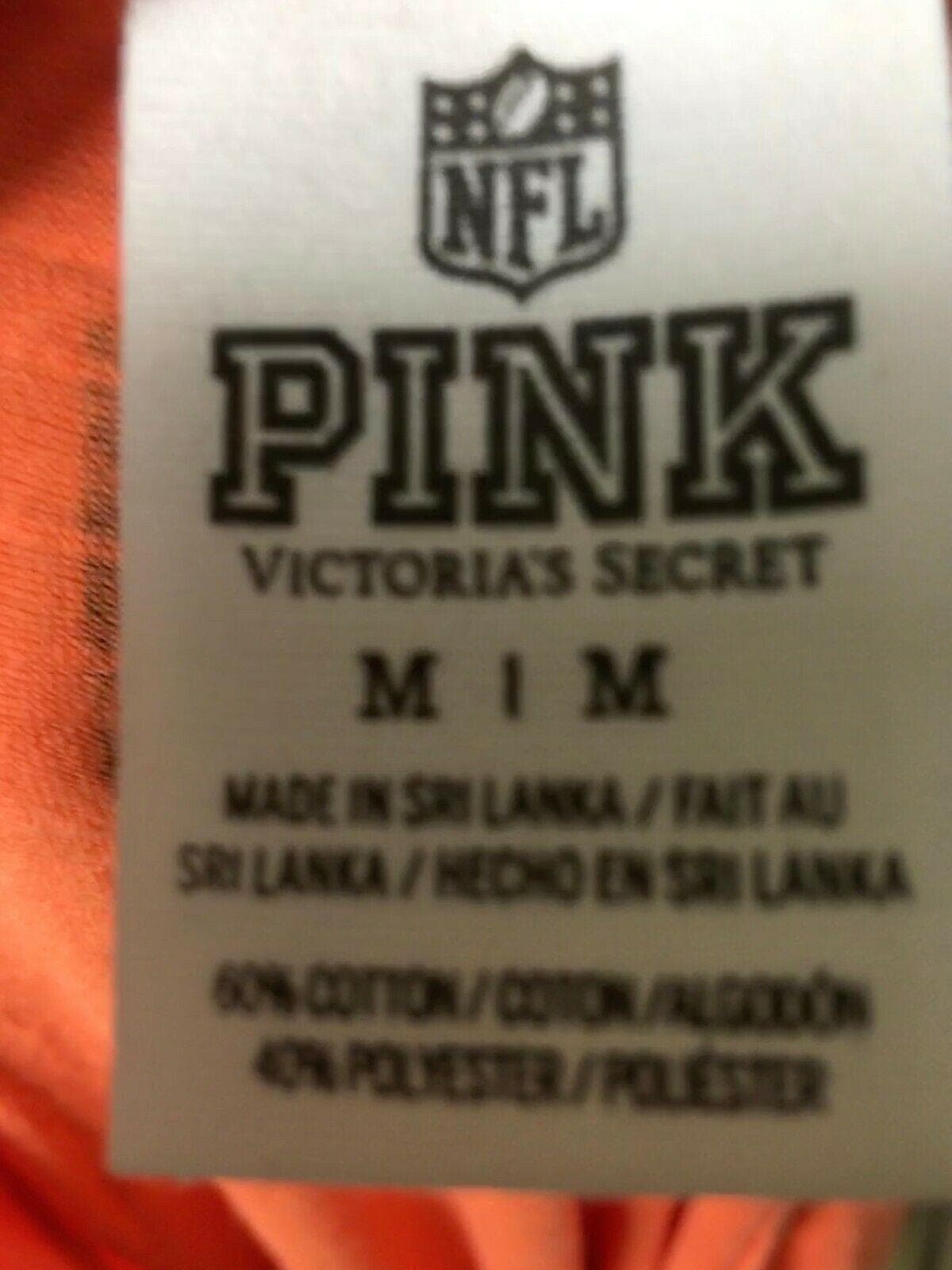 NFL Denver Broncos Victoria's Secret Pink T-Shirt Women's Medium