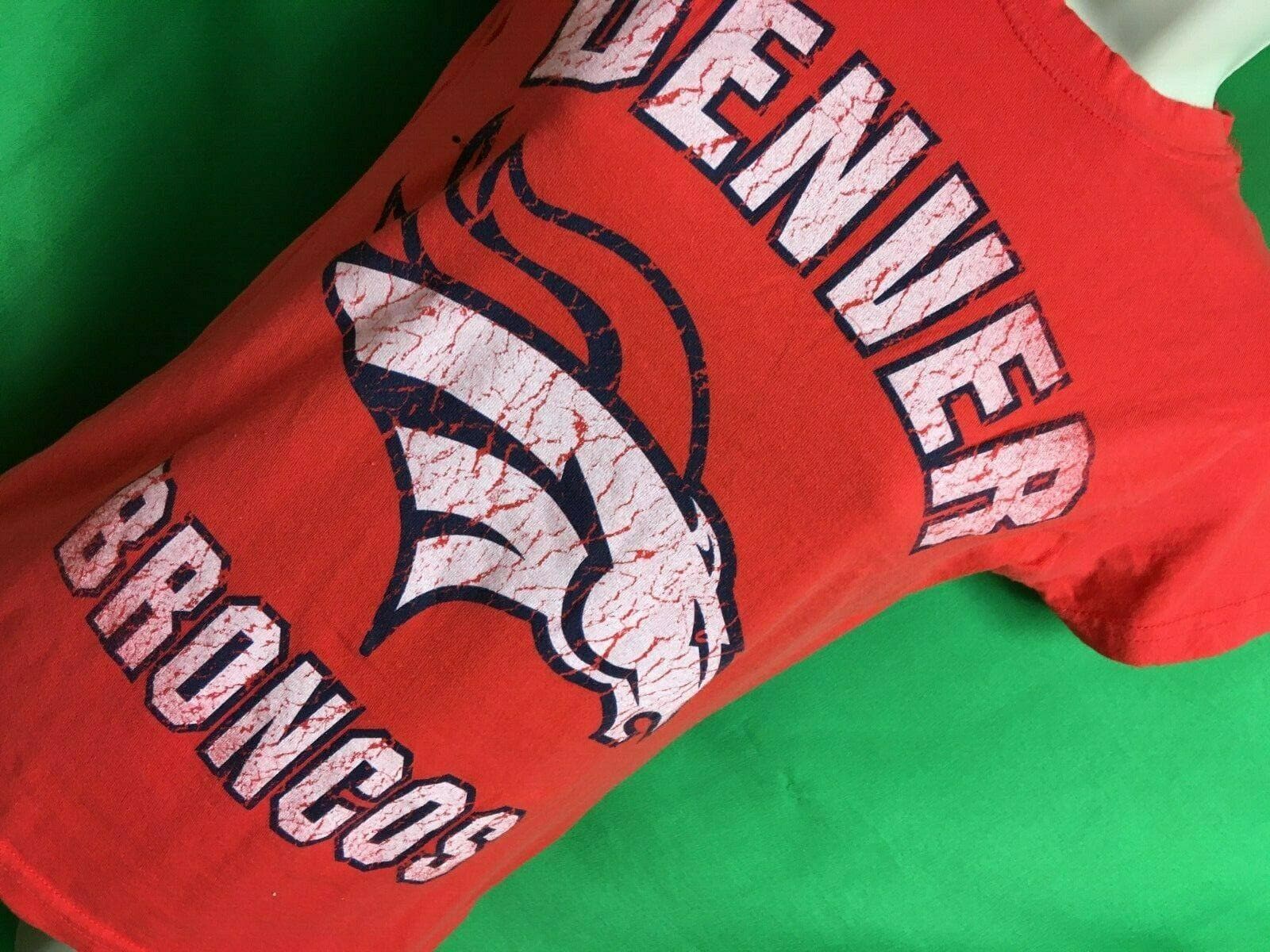 NFL Denver Broncos Weathered Logo T-Shirt Women's Small