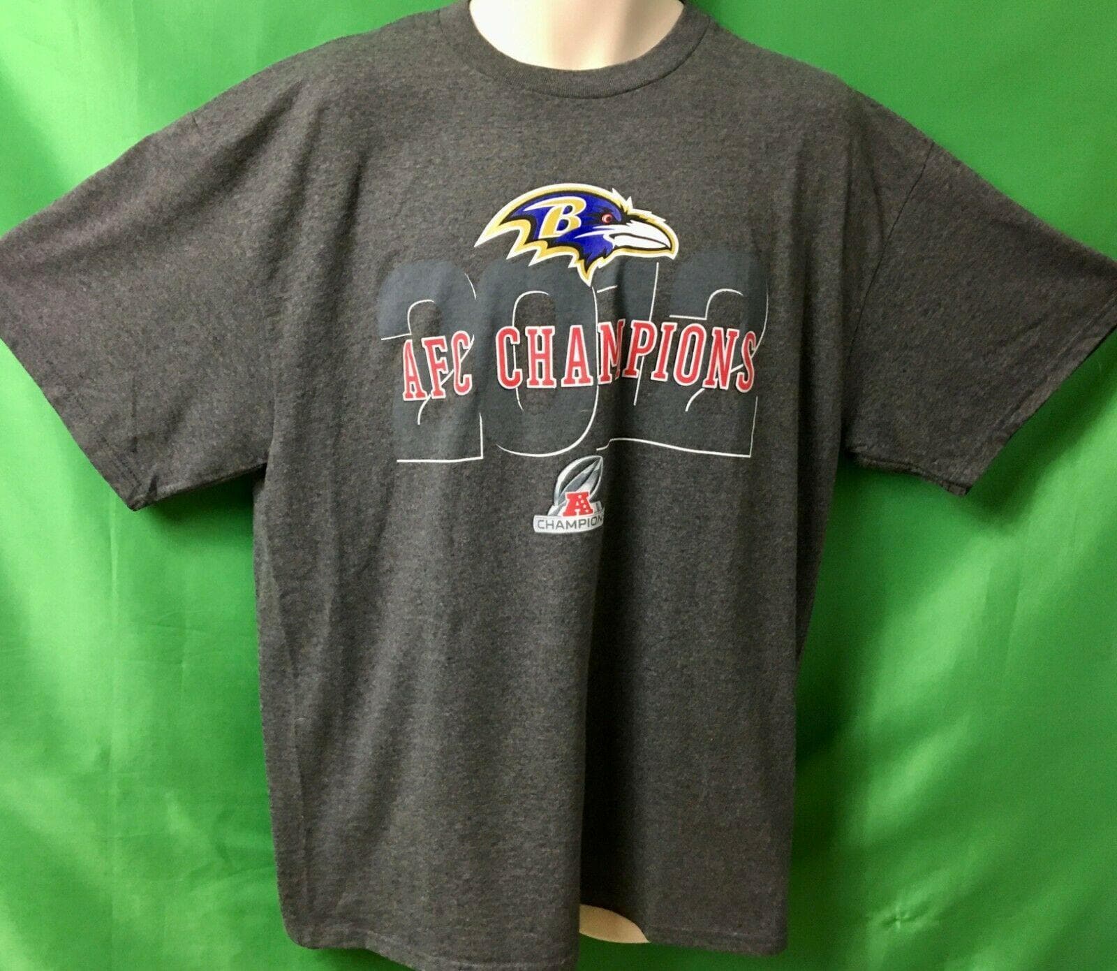 NFL Baltimore Ravens 2012 AFC Champions T-Shirt Men's X-Large