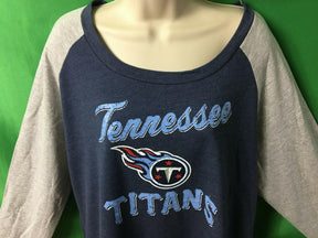 NFL Tennessee Titans Colour Block L/S T-Shirt Women's 2X-Large