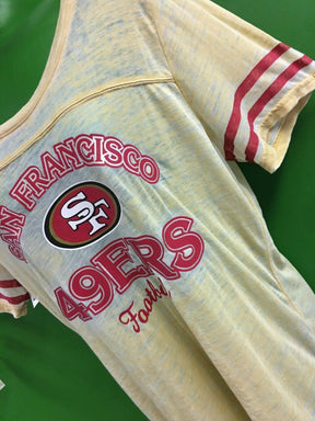 NFL San Francisco 49ers Scoop Neck Tissue T-Shirt Girls' X-Large 15-17
