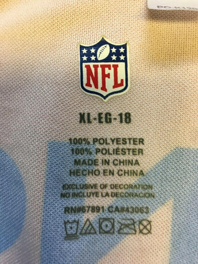 NFL Denver Broncos Patterned Golf Polo Shirt Youth X-Large 18-20