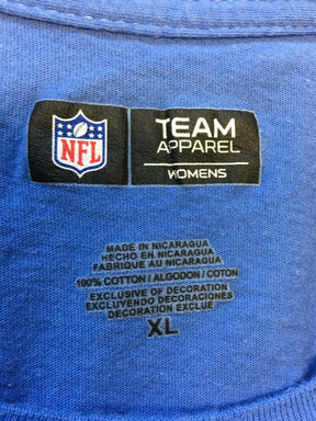 NFL Detroit Lions Metallic Spellout T-Shirt Women's X-Large