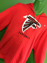 NFL Atlanta Falcons Majestic Full-Zip Red Hoodie Men's Large NWOT