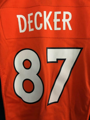 NFL Denver Broncos Eric Decker #87 Game Jersey Youth Small 8