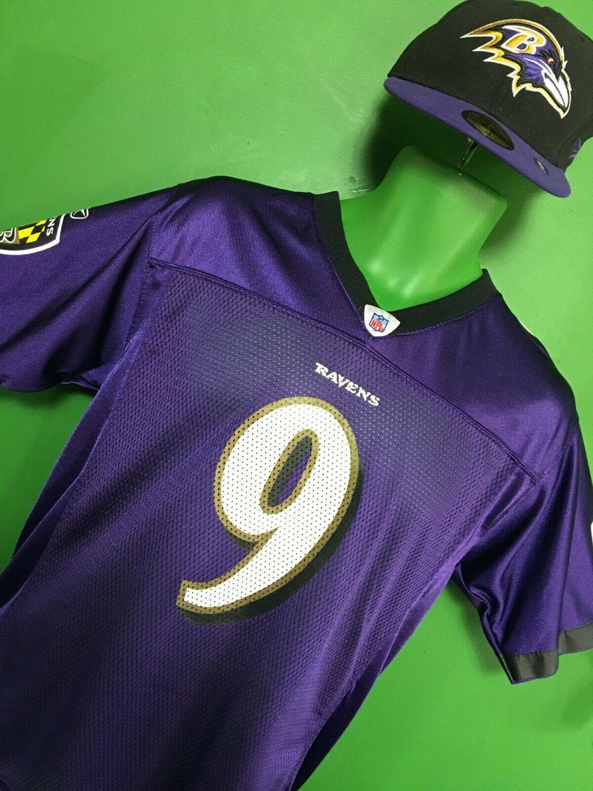 NFL Baltimore Ravens Steve McNair #9 Jersey Youth Large 14-16