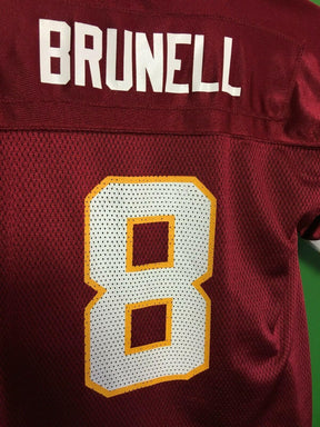 NFL Washington Commanders (Redskins) Mark Brunell #8 Jersey Youth Large 14-16