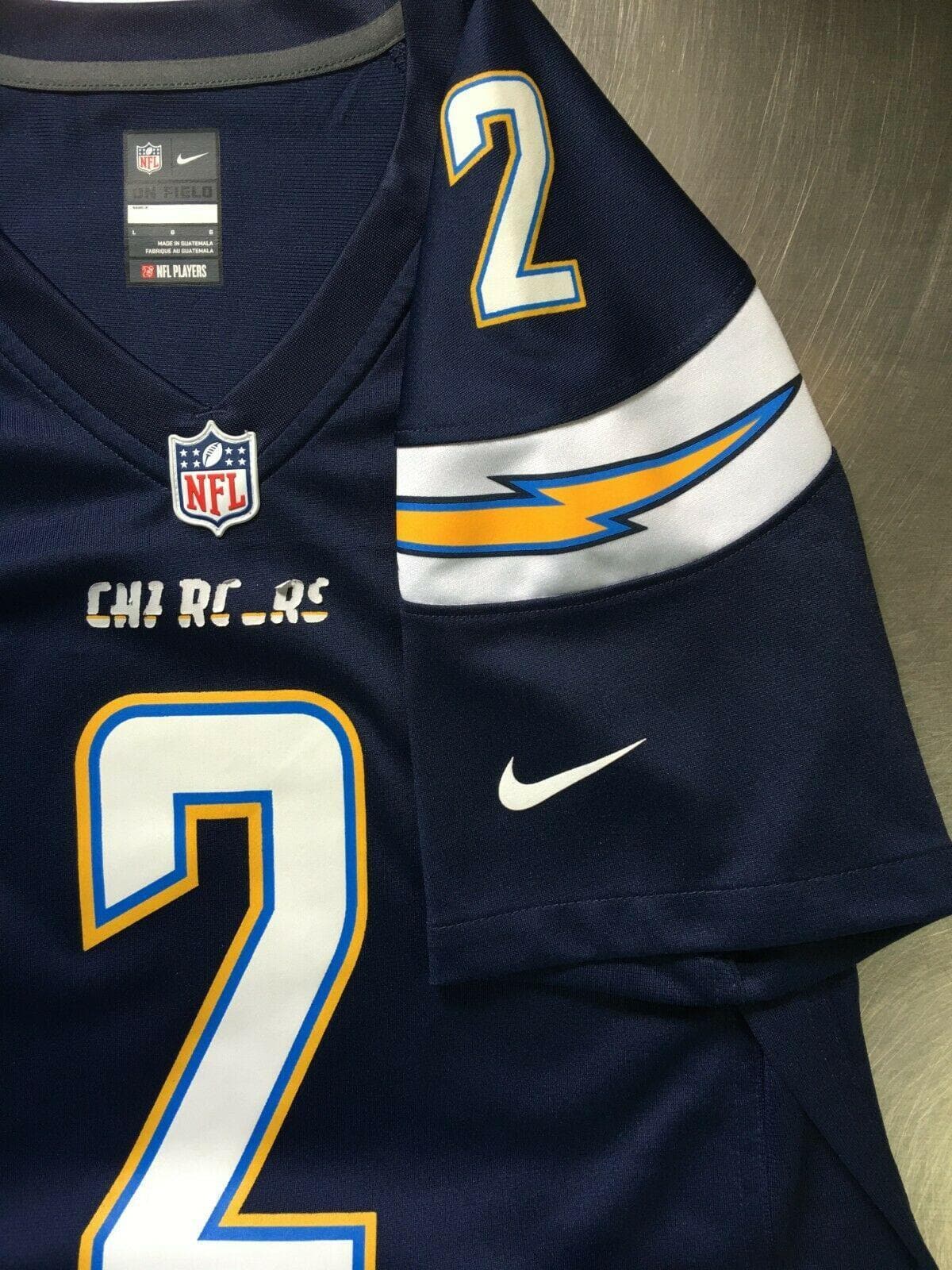 NFL Los Angeles Chargers Josh Lambo #2 Game Jersey Women's Large