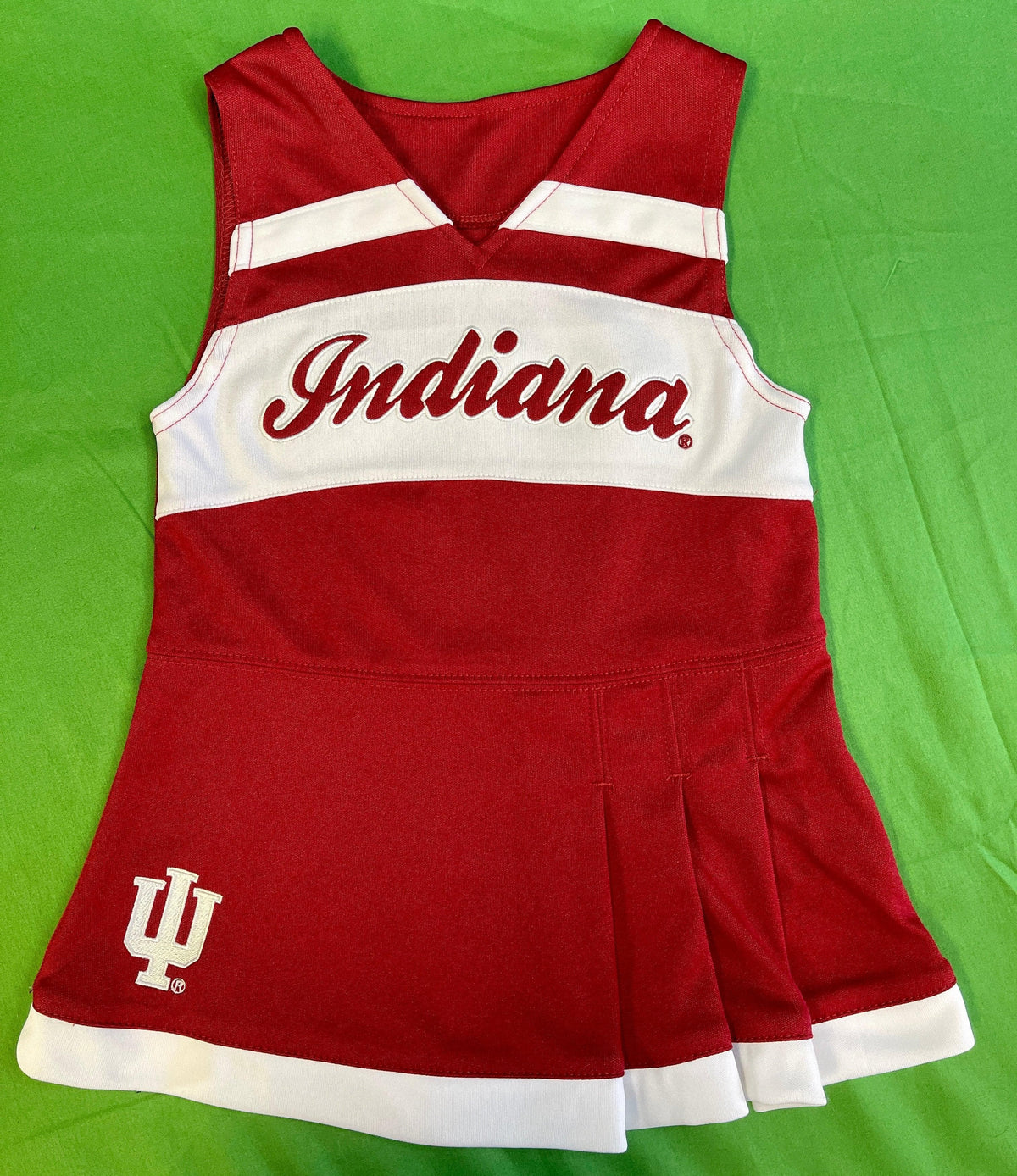 NCAA Indiana Hoosiers Cheerleader Outfit 2-piece Set Toddler 2T NWT