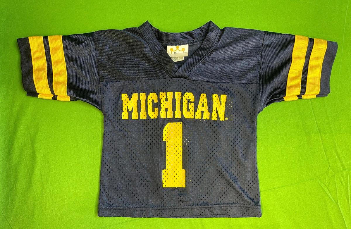 NCAA Michigan Wolverines #1 Baby Toddler Jersey 12 months
