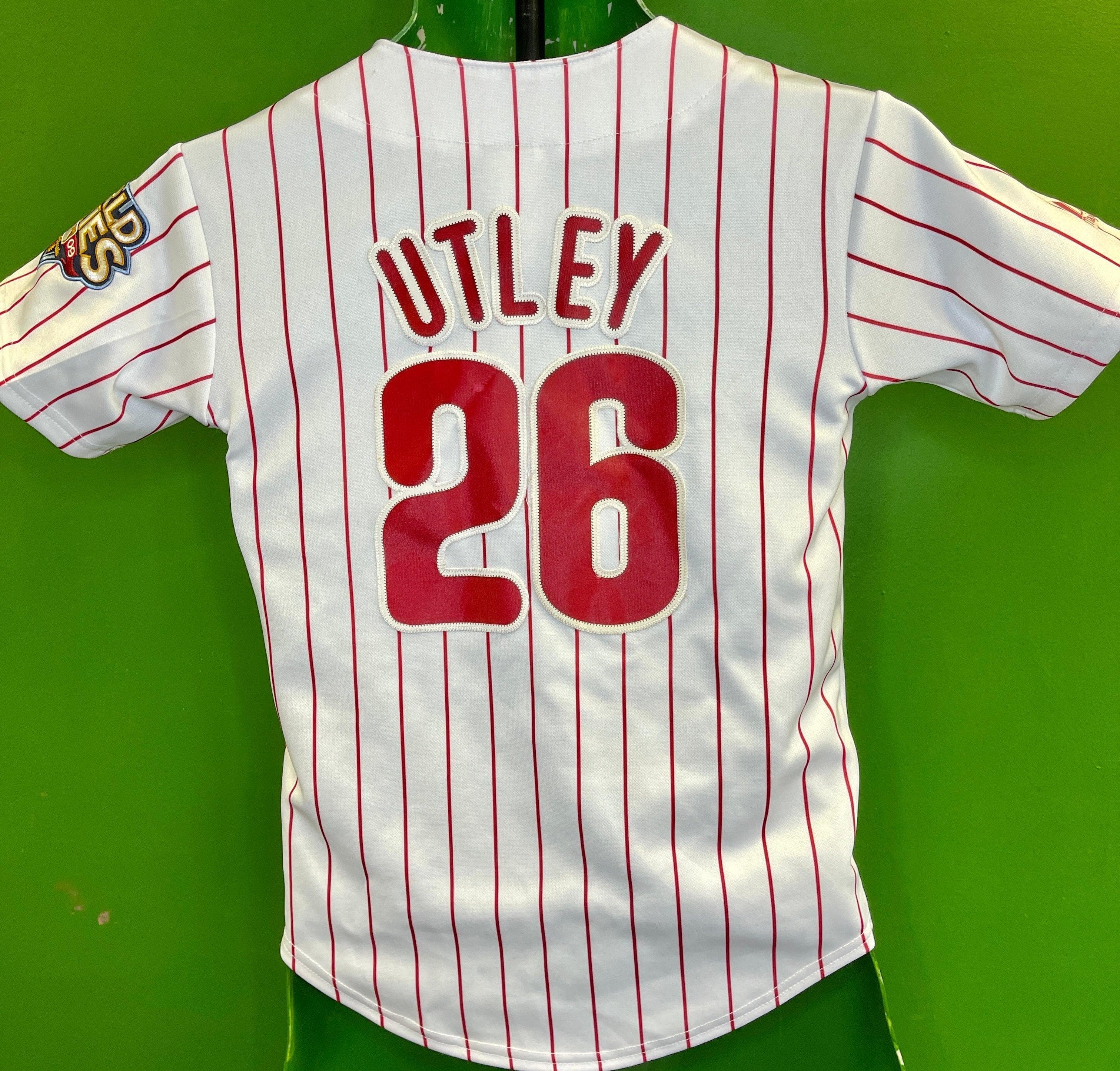 Phillies jersey Chase Utley #26 Youth Small Majestic