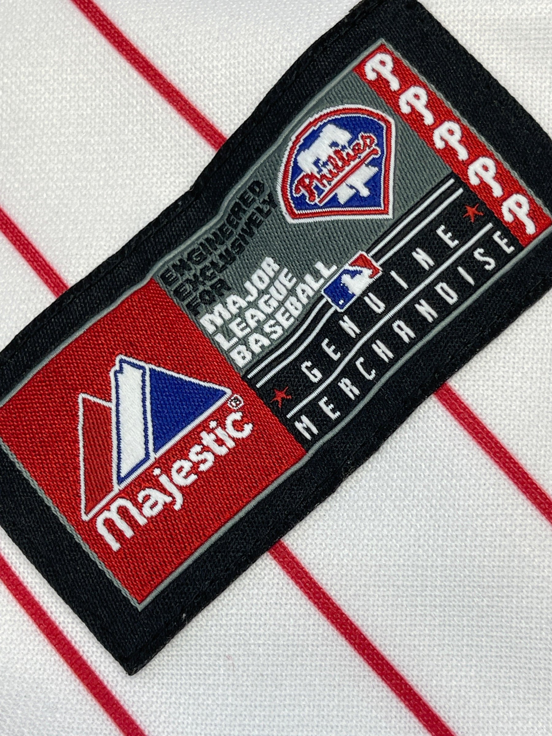 BOSTON RED SOX #29 MAJESTIC WHITE JERSEY STITCHED RED LETTERING