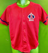 MLB Anaheim Los Angeles Angels Troy Glaus #25 Vintage Baseball Jersey Youth Medium 10-12