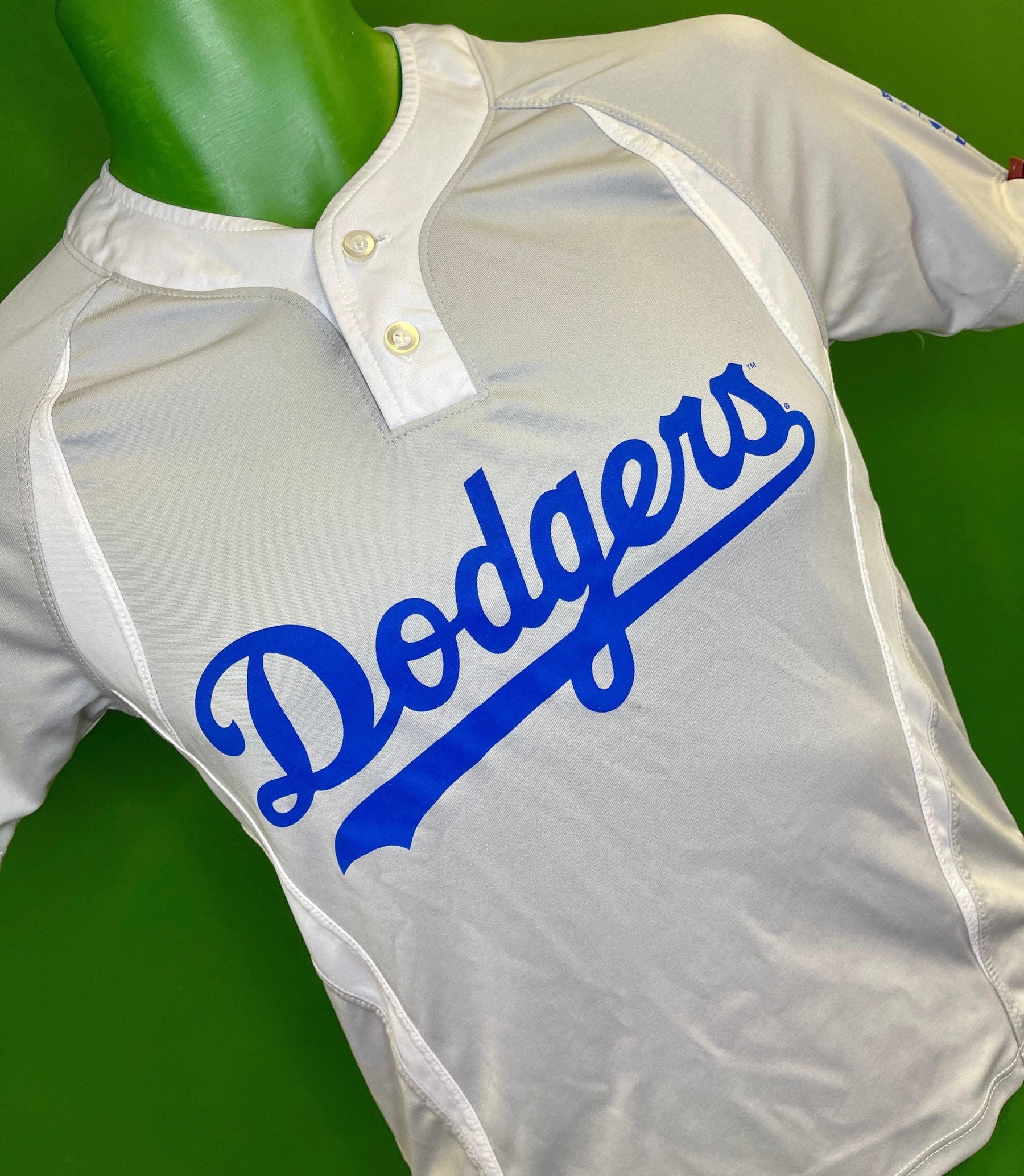 MLB Los Angeles Dodgers Baseball Jersey Top Youth Small 6