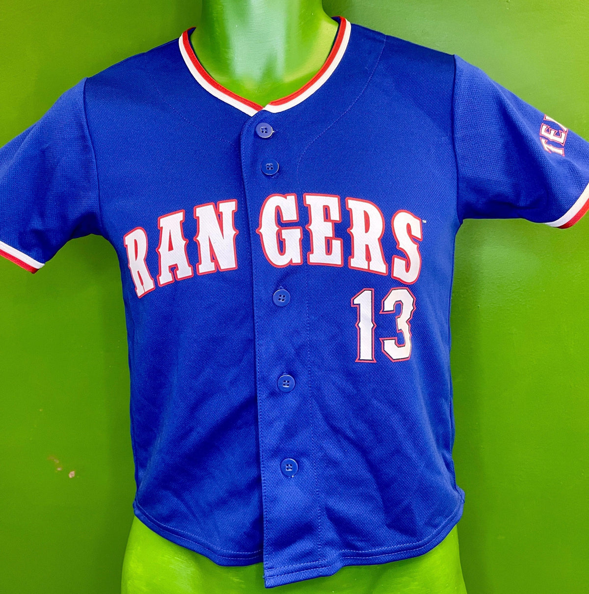 Majestic, Shirts, Joey Gallo Texas Rangers Jersey Size M