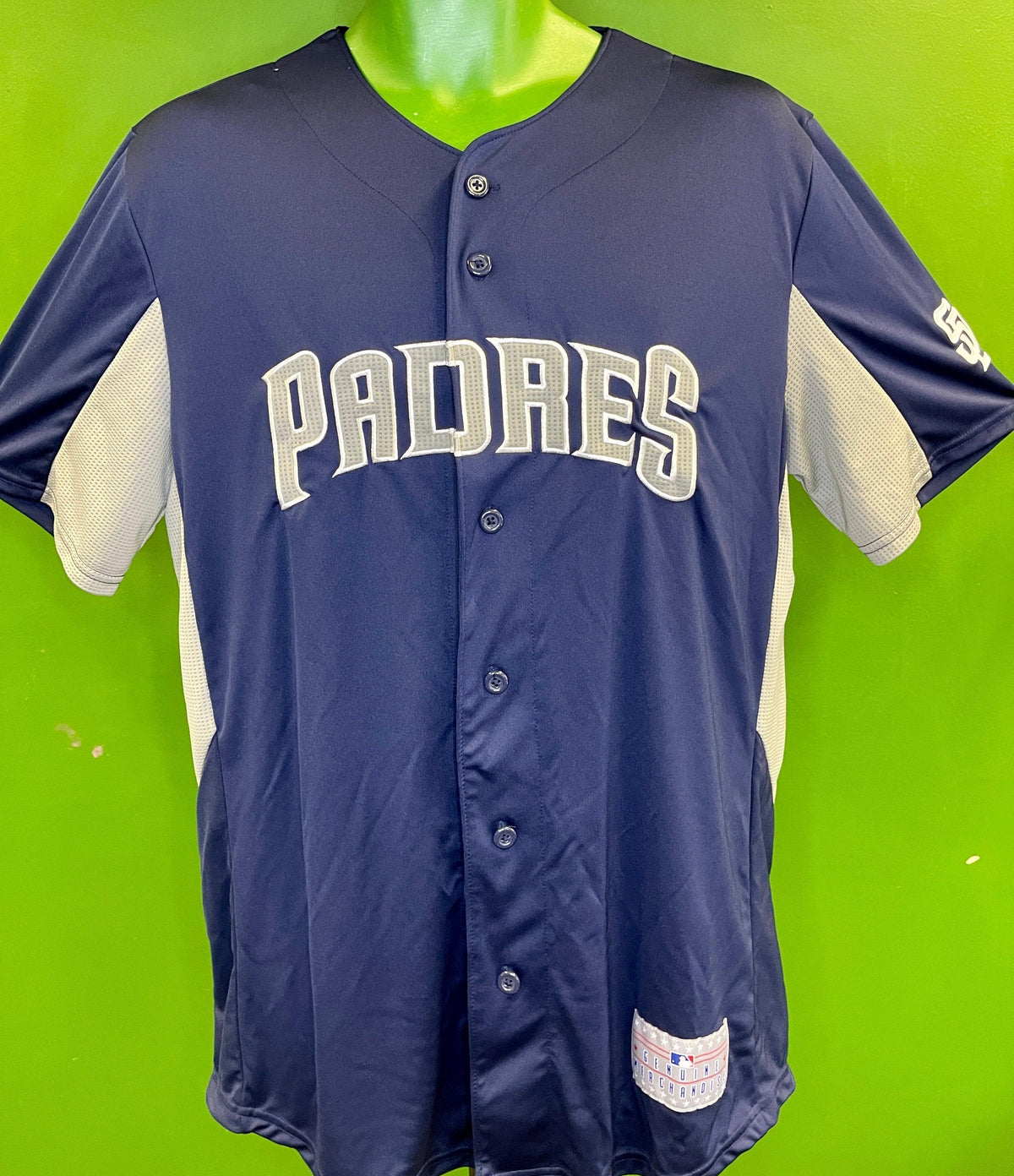 MLB San Diego Padres Baseball Jersey Men's Medium Stitched TX3 Cool