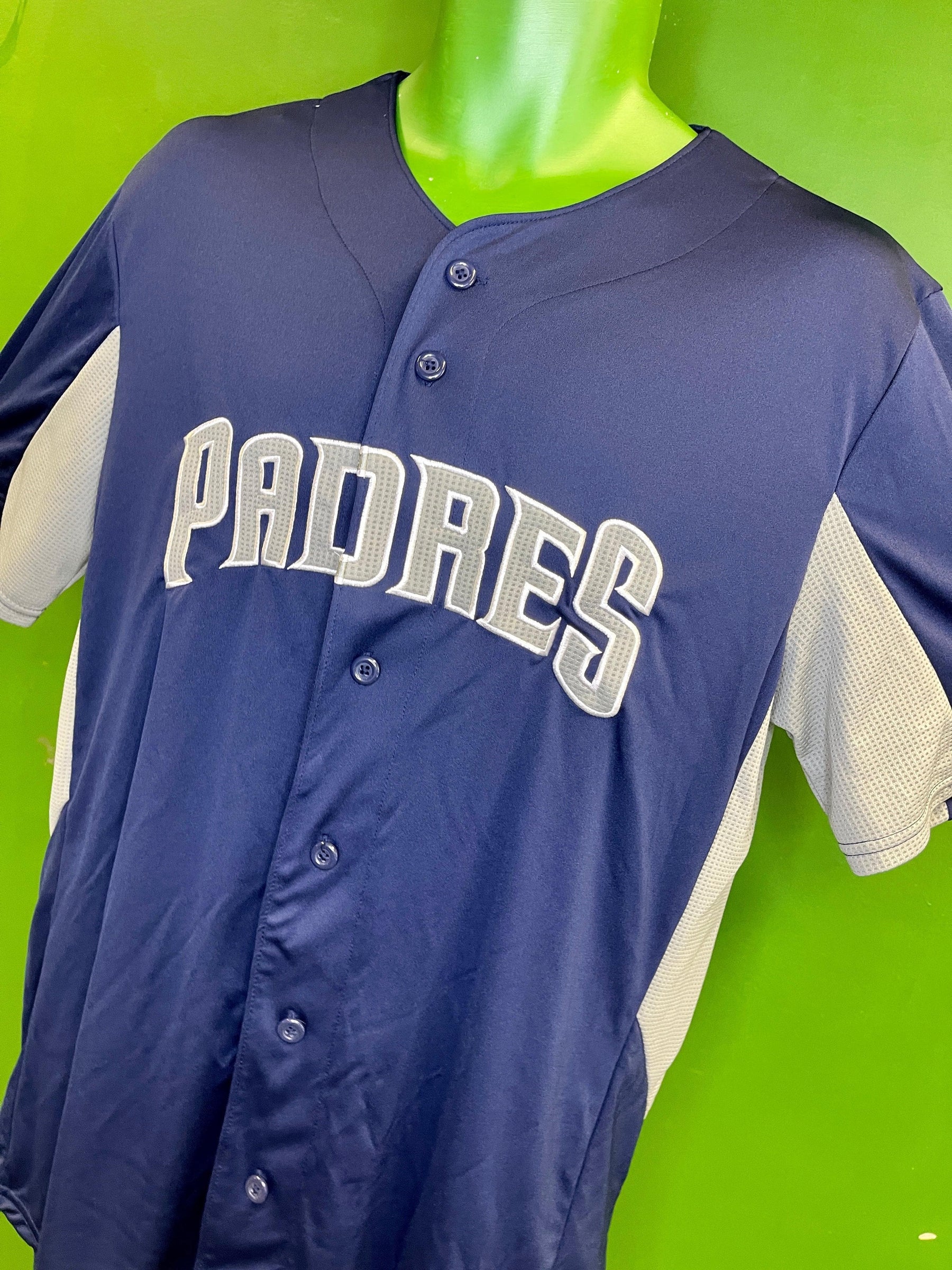 MLB San Diego Padres Men's Button-Down Jersey - S